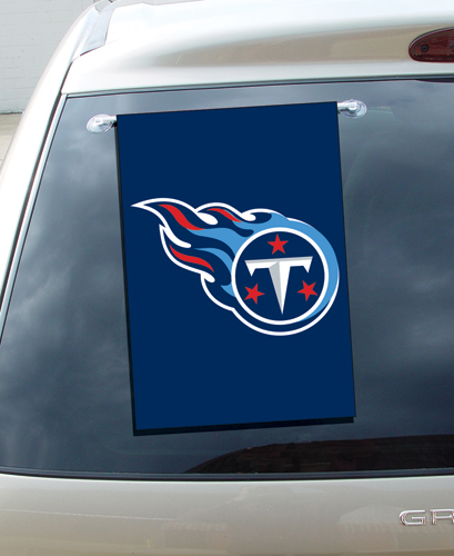 Tennessee Titans Car Window Flag <B>BLOWOUT SALE</B>