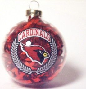 Arizona Cardinals Ornaments Filled Ball
