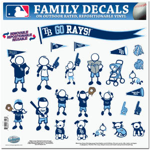 Tampa Bay Rays Window Decals