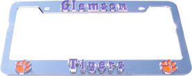 Clemson Tigers License Plate Frame 3D