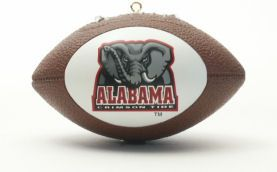 Alabama Crimson Tide Ornaments Football