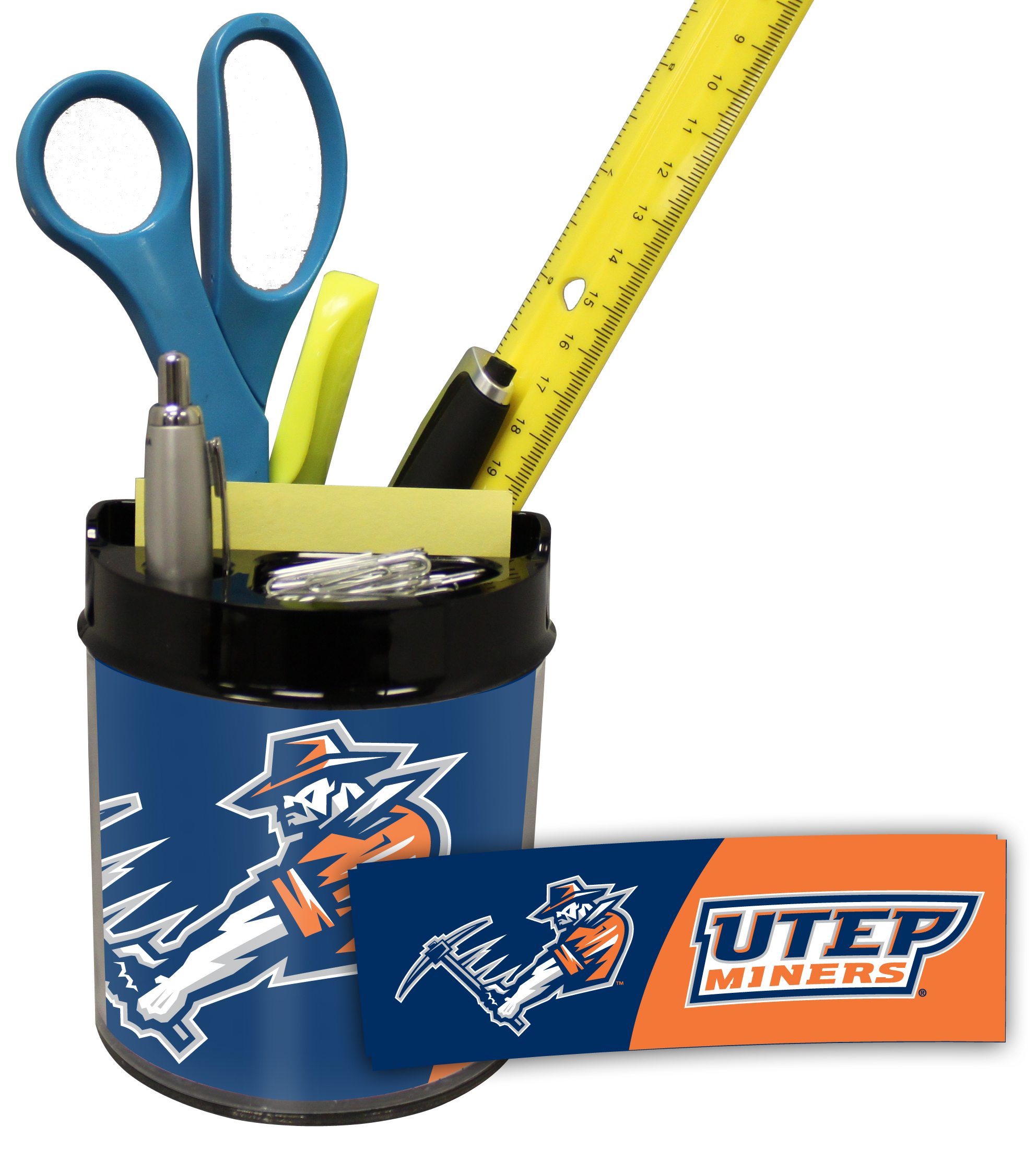 UTEP Miners Small Desk Caddy