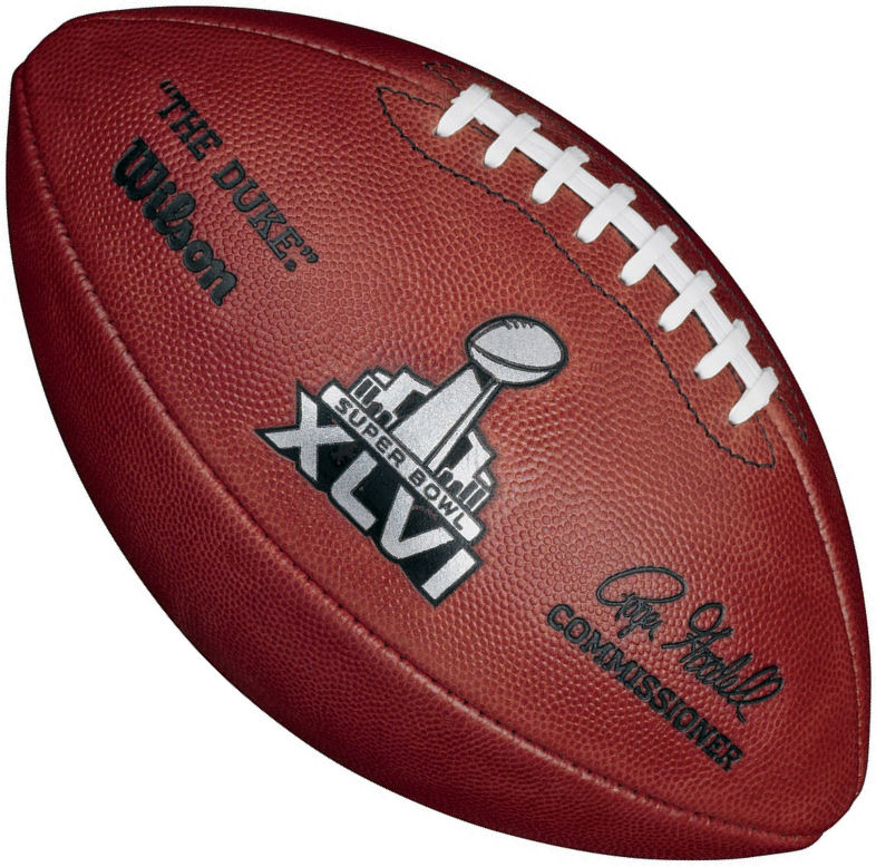 Super Bowl 46 Football Giants vs Patriots