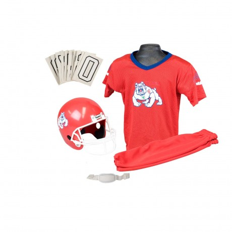 Fresno State Bulldogs NCAA Youth Uniform Set - Fresno State Bulldogs Uniform Medium (ages 7-10)