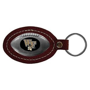 Wake Forest Demon Deacons Leather Key Chain