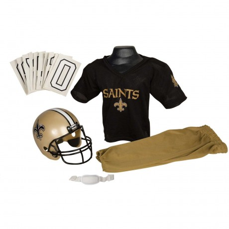 New Orleans Saints NFL Youth Uniform Set - New Orleans Saints Uniform Small (ages 4-6)