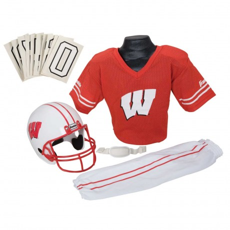 Wisconsin Badgers NCAA Youth Uniform Set - Wisconsin Badgers Uniform Medium (ages 7-10)