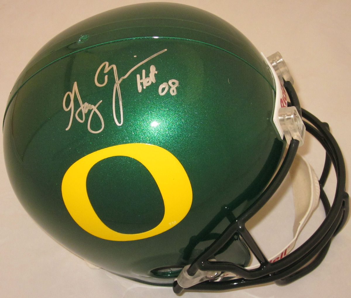 Gary Zimmerman Oregon Ducks Autographed Full Size Replica Helmet